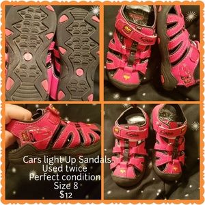 Cars Light up Sandals